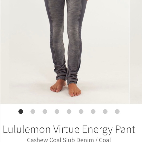 Lululemon virtue energy pant 🛑 traded 🛑 - Picture 8 of 8